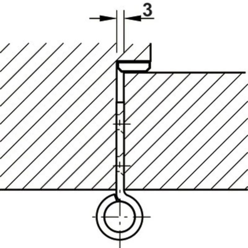 Bản lề lá cho cửa ≤80 kg Hafele