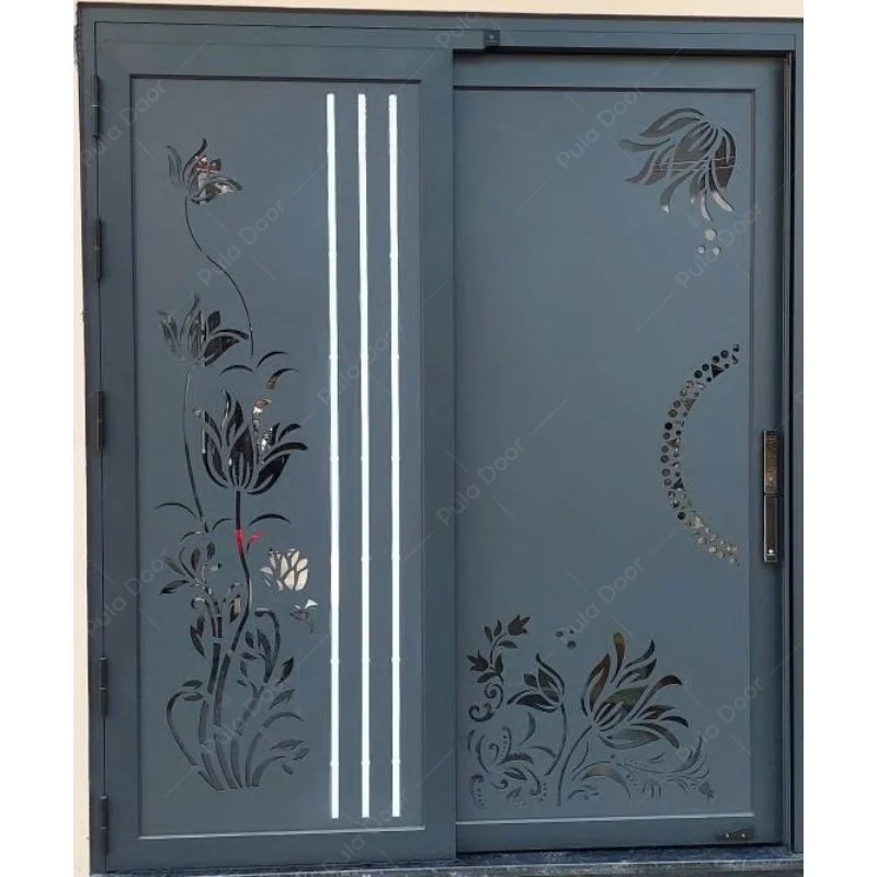 Cổng trượt quay hệ hoàng gia nẹp rời CNC CMT03