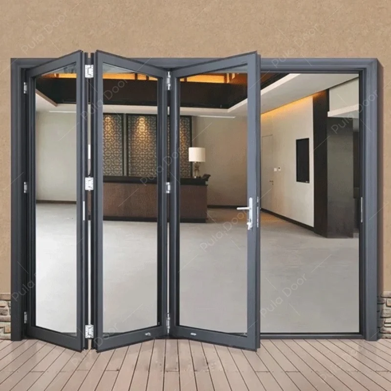 Cửa đi 3 cánh mở xếp trượt nhôm Xingfa VN DV3X