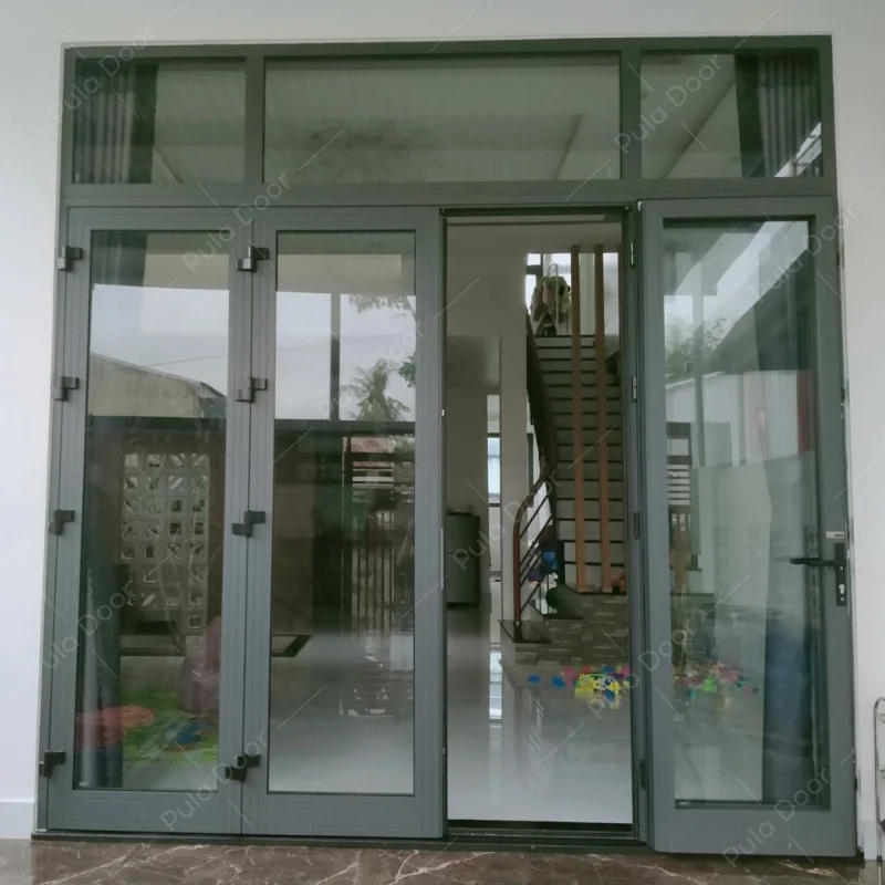 Cửa đi 4 cánh mở quay nhôm Xingfa VN DV4Q