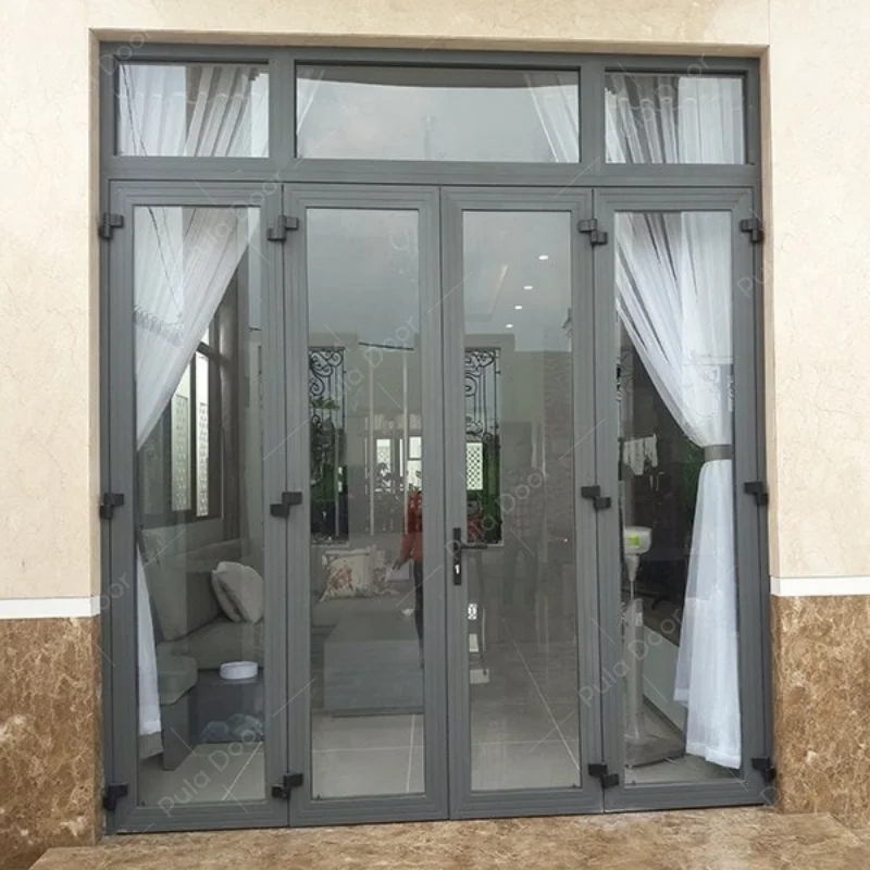 Cửa đi 4 cánh mở quay nhôm Xingfa VN DV4Q