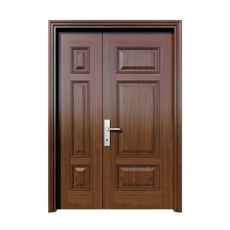 Cửa gỗ nhựa Composite cánh lệch cổ điển PDL08