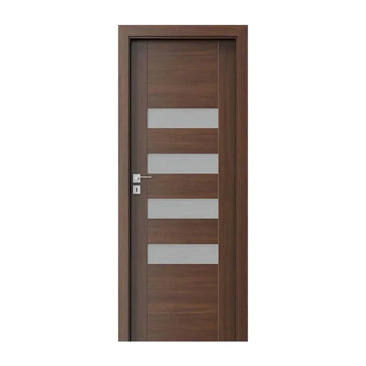 Cửa gỗ nhựa Composite ô kính PDO12