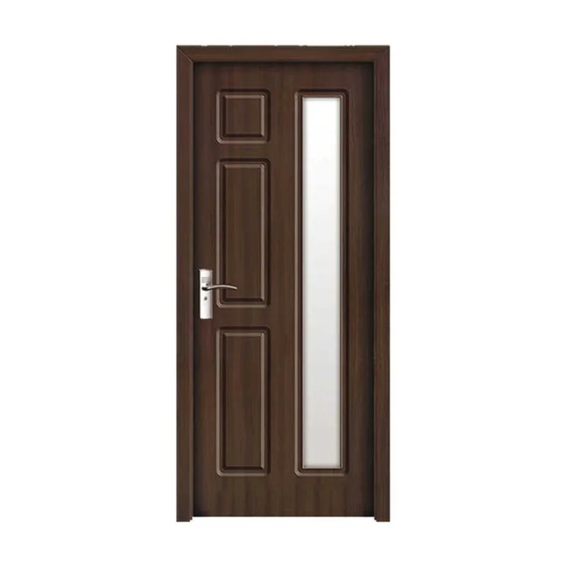 Cửa gỗ nhựa Composite ô kính phay huỳnh PDO13