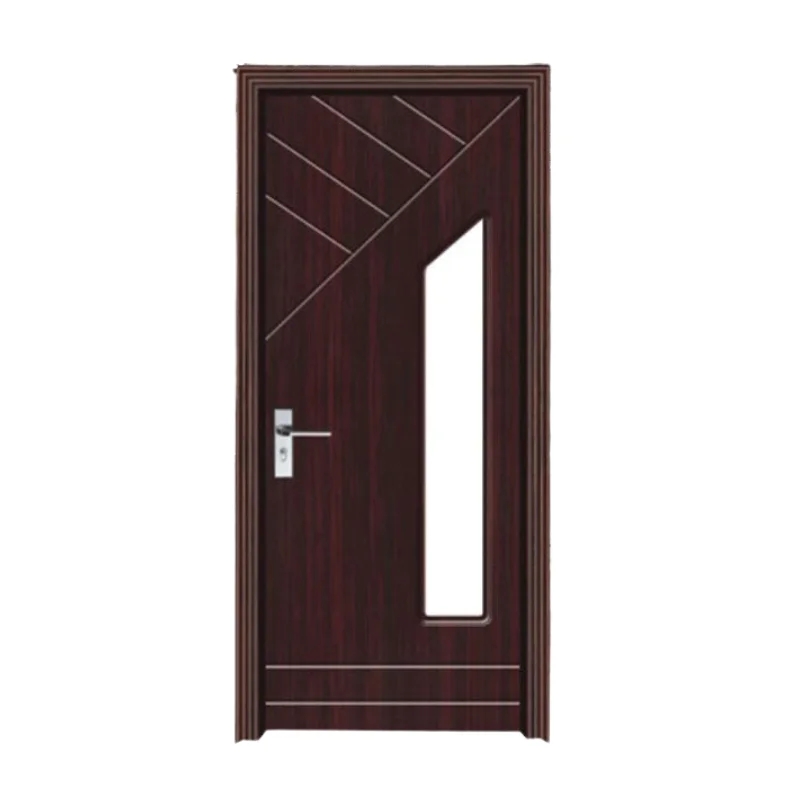 Cửa gỗ nhựa Composite ô kính soi chỉ PDO20
