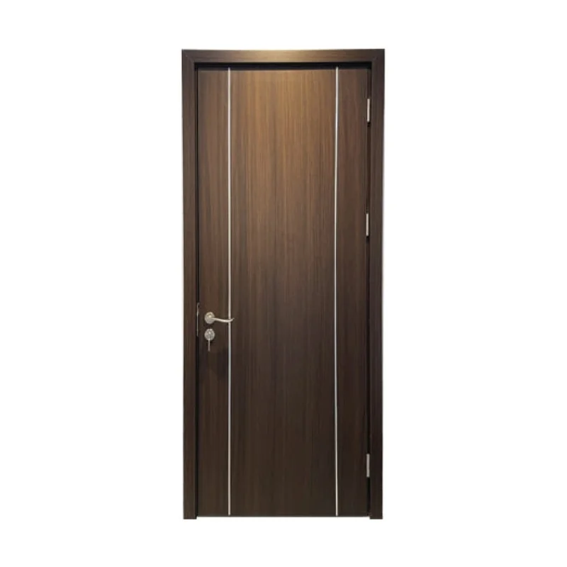 Cửa gỗ nhựa Composite soi chỉ PDC06 chỉ trắng
