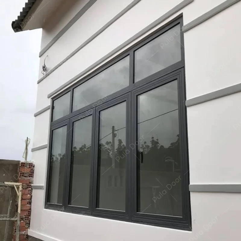 Cửa sổ 4 cánh mở quay nhôm Xingfa VN XV4Q